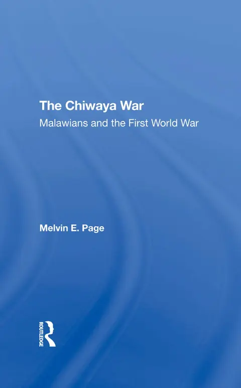 Cover of The Chiwaya War