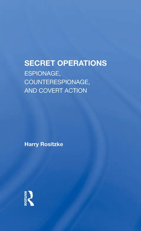 Cover of The Cia's Secret Operations