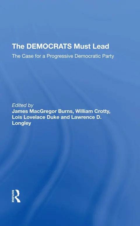 Cover of The Democrats Must Lead