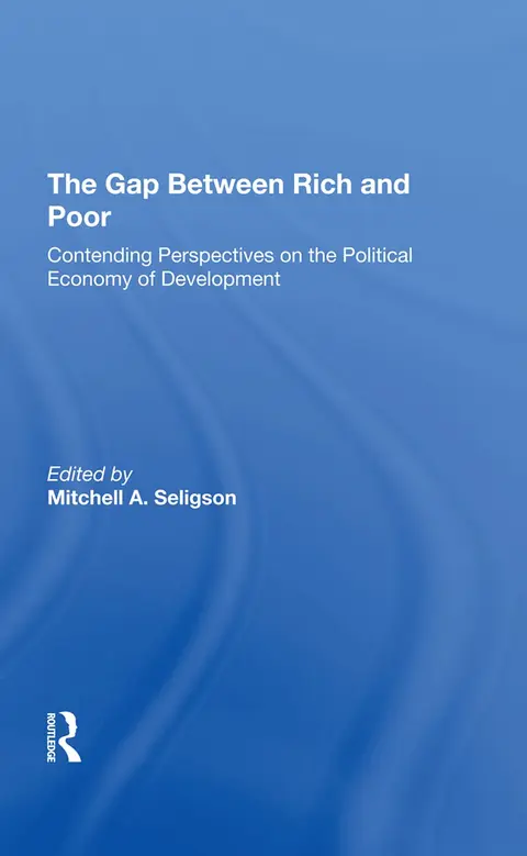 Cover of The Gap Between Rich and Poor