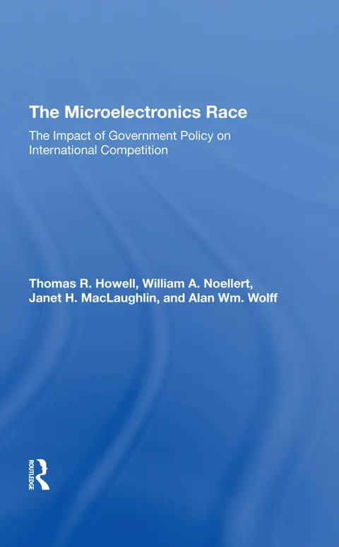 Cover of The Microelectronics Race