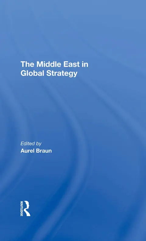 Cover of The Middle East in Global Strategy