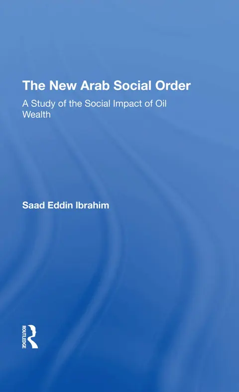 Cover of The New Arab Social Order