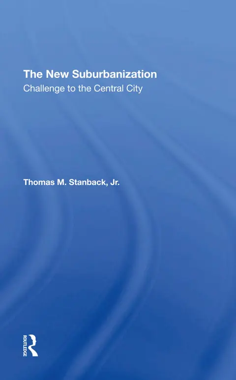 Cover of The New Suburbanization