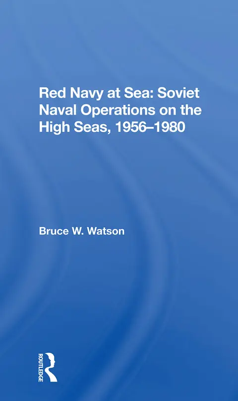 Cover of Red Navy at Sea