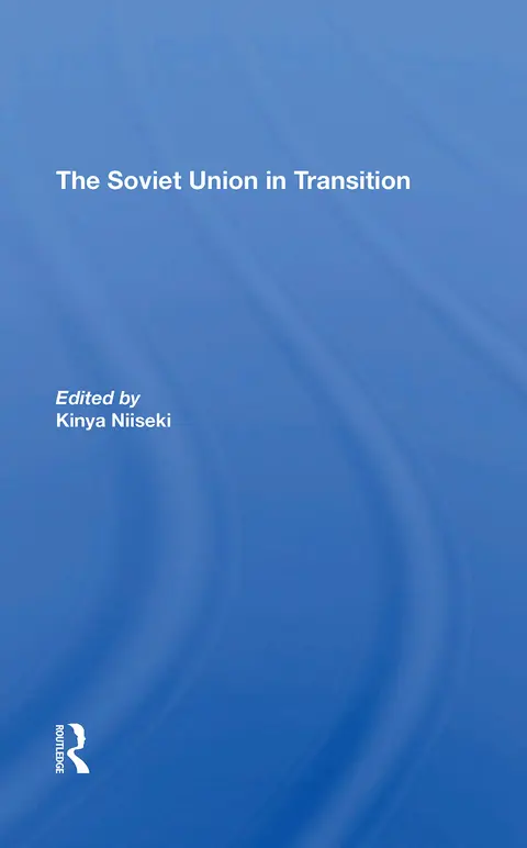 Cover of The Soviet Union in Transition