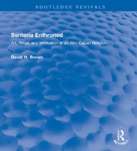 Cover of Santería Enthroned