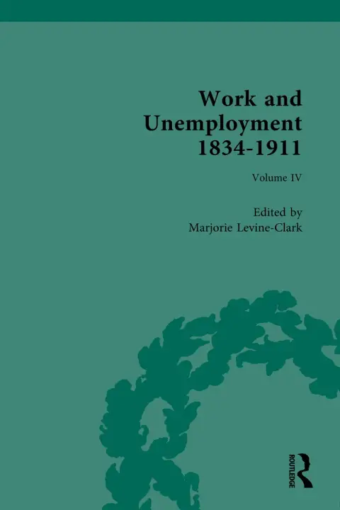 Cover of Work and Unemployment 1834-1911