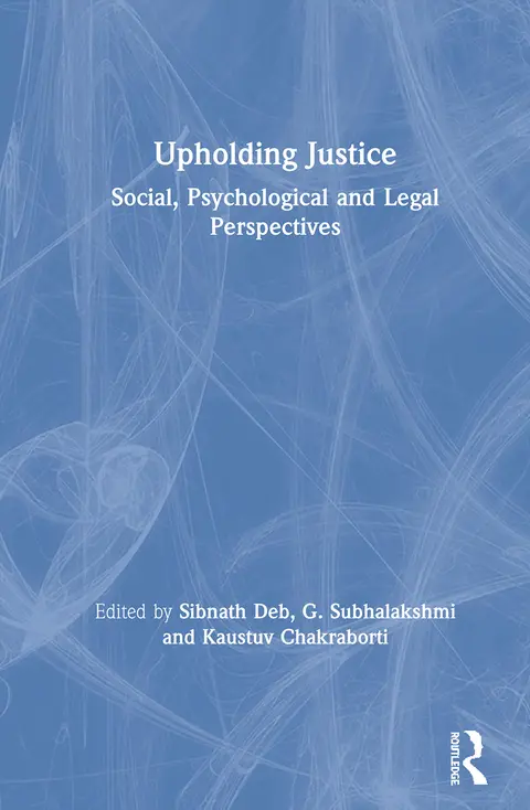 Cover of Upholding Justice