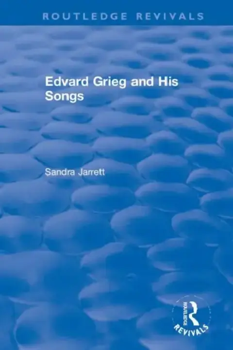 Cover of Edvard Grieg and His Songs