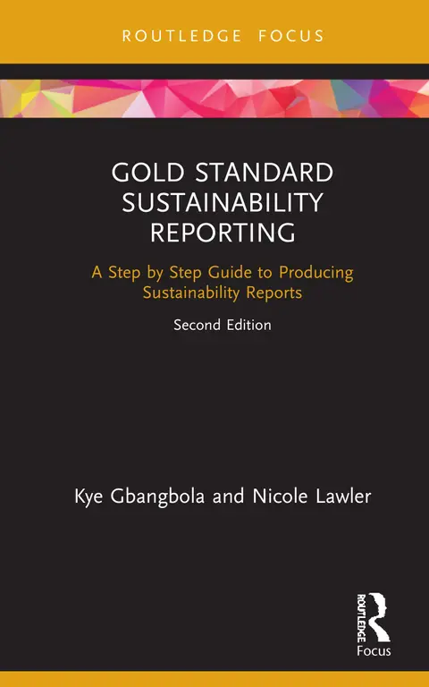 Cover of Gold Standard Sustainability Reporting