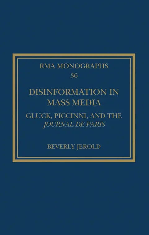 Cover of Disinformation in Mass Media