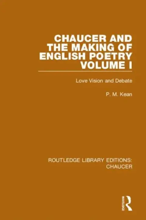 Cover of Chaucer and the Making of English Poetry,
