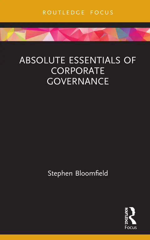 Cover of Absolute Essentials of Corporate Governance