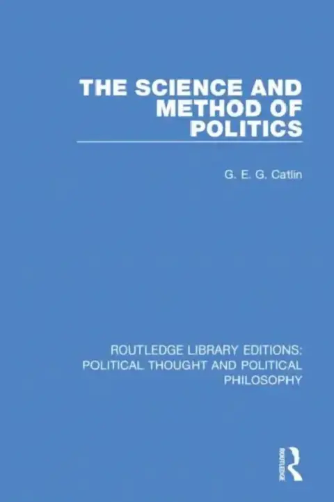 Cover of The Science and Method of Politics