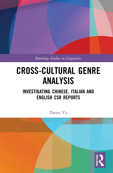 Cover of Cross-Cultural Genre Analysis