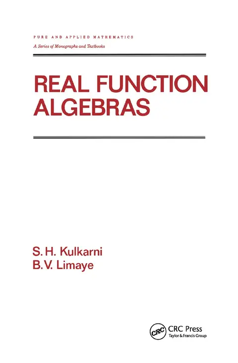 Cover of Real Function Algebras