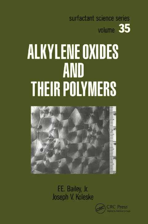Cover of Alkylene Oxides and Their Polymers