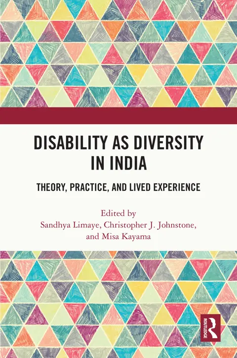 Cover of Disability as Diversity in India