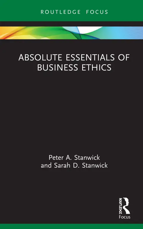 Cover of Absolute Essentials of Business Ethics