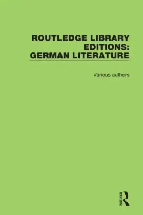 Cover of German Literature