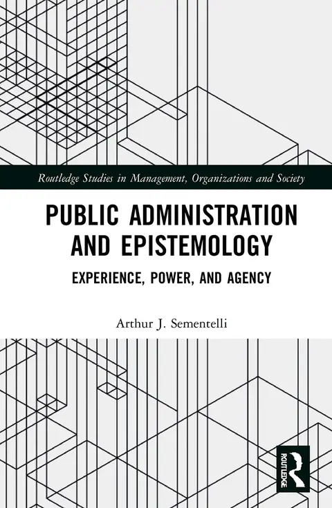 Cover of Public Administration and Epistemology