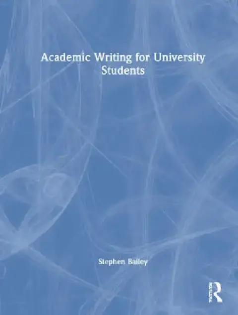 Cover of Academic Writing for University Students
