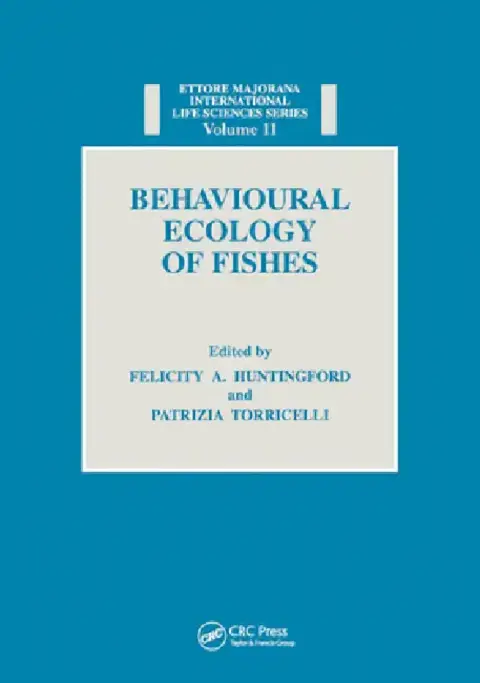 Cover of Behavioural Ecology of Fishes