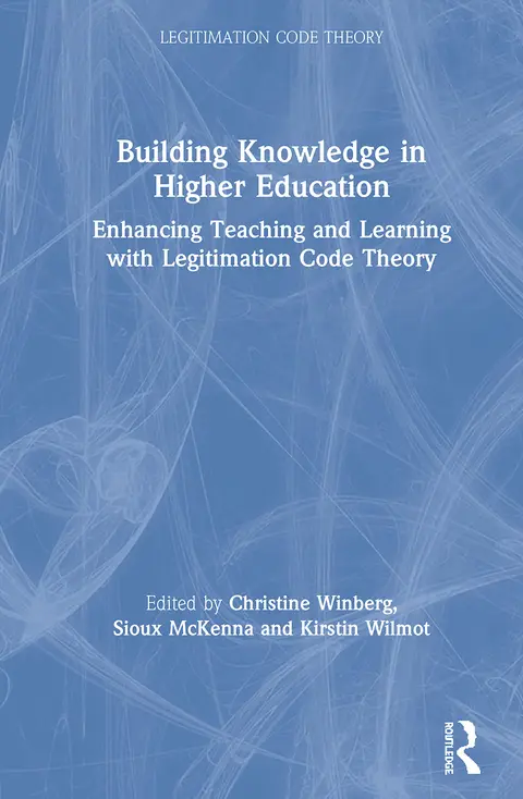 Cover of Building Knowledge in Higher Education