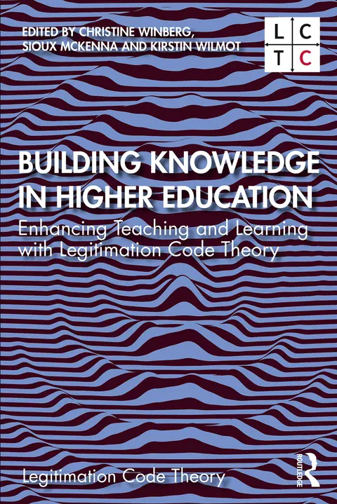 Cover of Building Knowledge in Higher Education