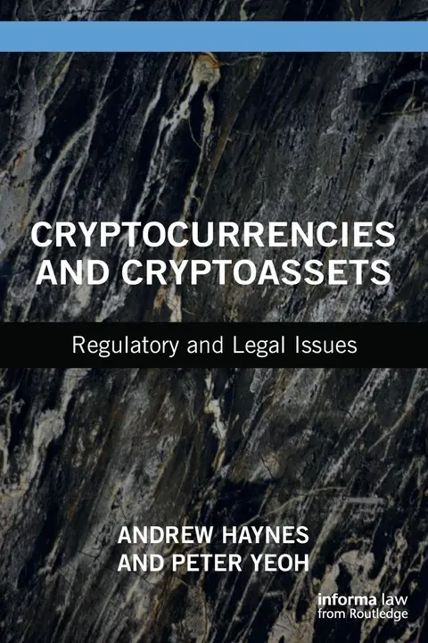 Cover of Cryptocurrencies and Cryptoassets
