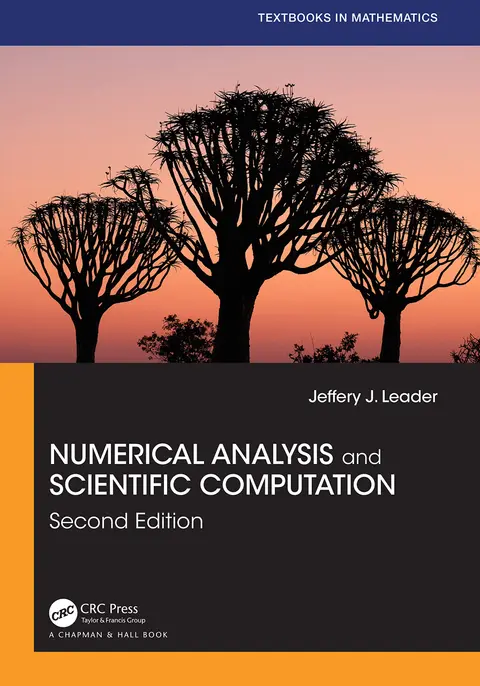 Cover of Numerical Analysis and Scientific Computation, Second Edition