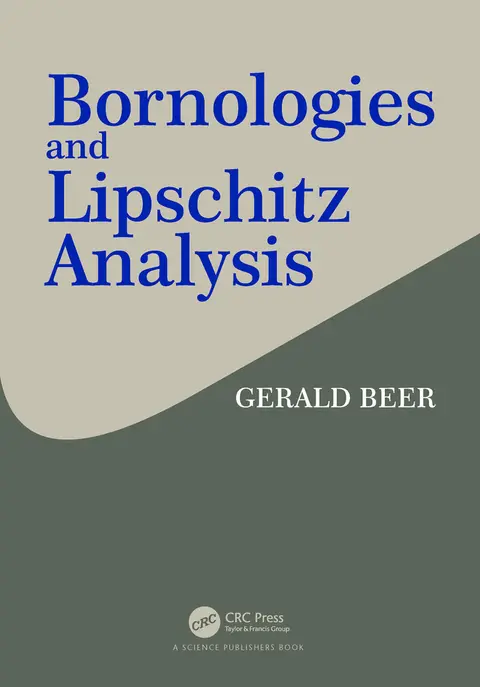 Cover of Bornologies and Lipschitz Analysis
