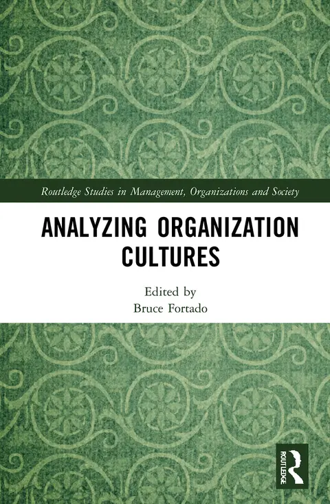 Cover of Analyzing Organization Cultures
