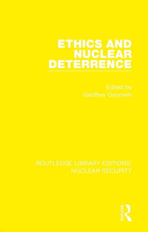 Cover of Ethics and Nuclear Deterrence