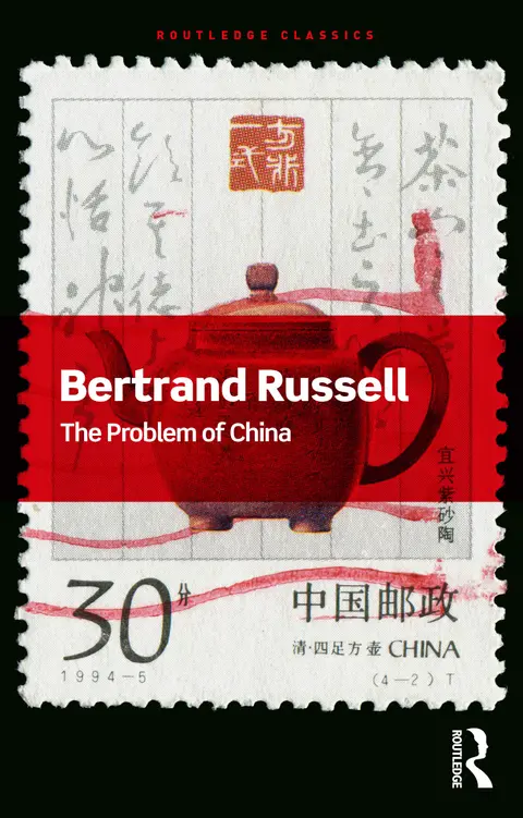 Cover of The Problem of China