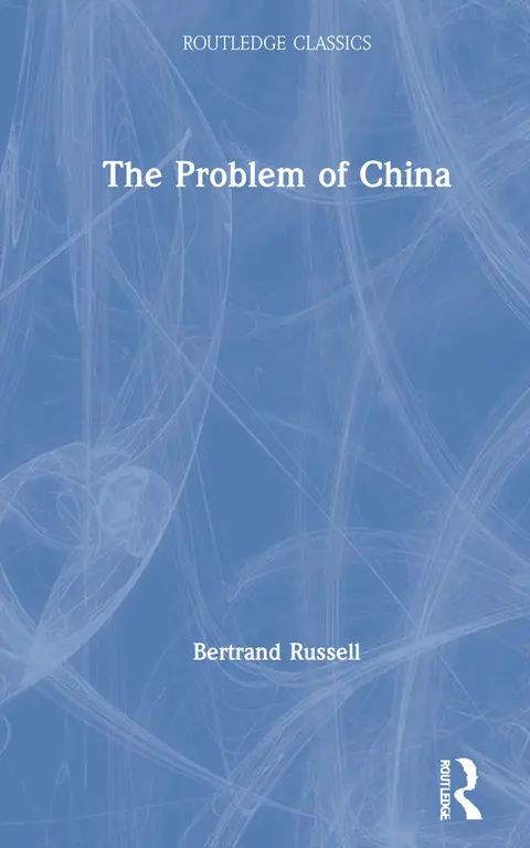 Cover of The Problem of China