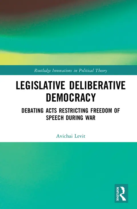 Cover of Legislative Deliberative Democracy