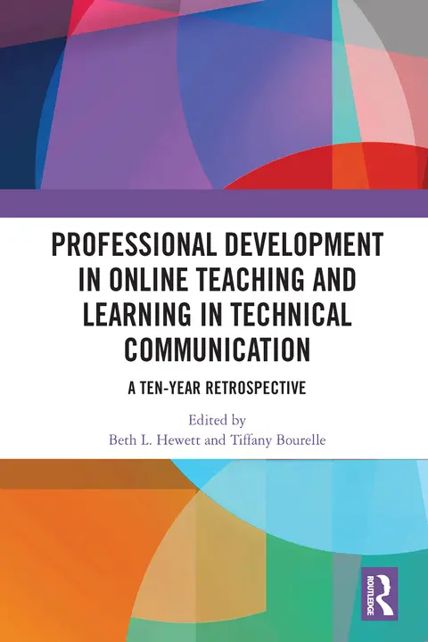 Cover of Professional Development in Online Teaching and Learning in Technical Communication
