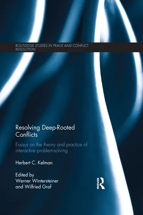 Cover of Resolving Deep-rooted Conflicts