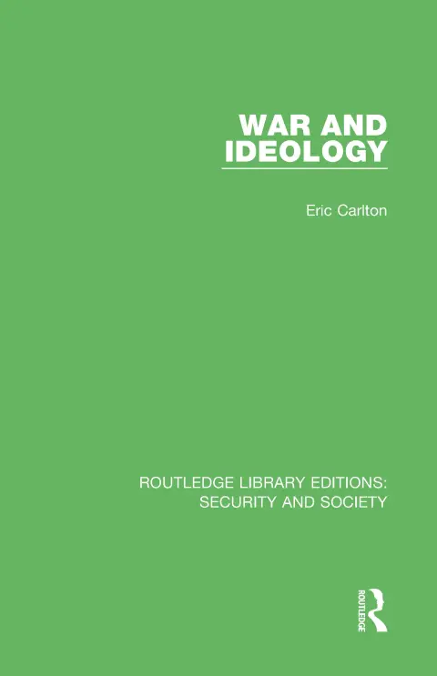 Cover of War and Ideology