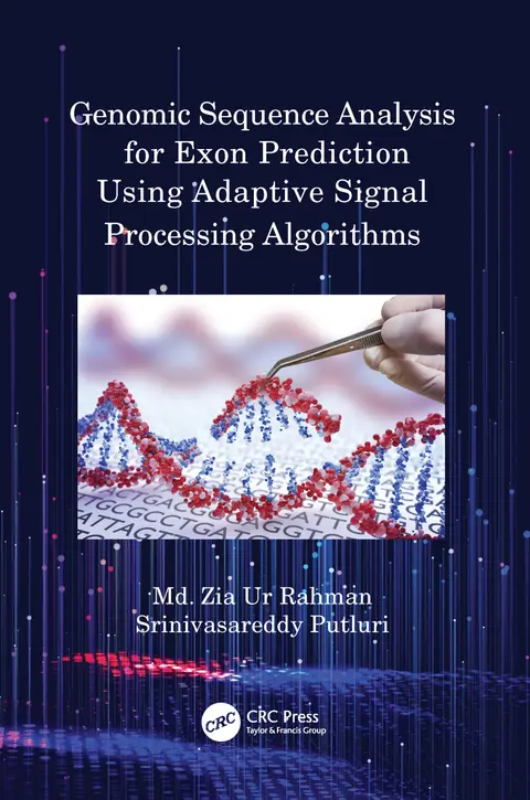 Cover of Genomic Sequence Analysis for Exon Prediction Using Adaptive Signal Processing Algorithms