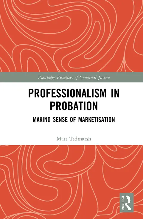Cover of Professionalism in Probation