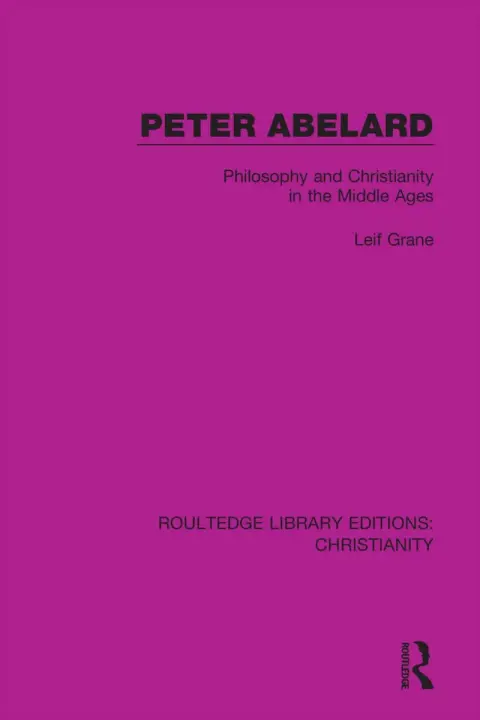 Cover of Peter Abelard