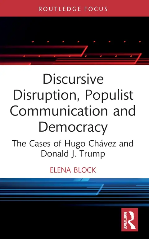 Cover of Discursive Disruption, Populist Communication and Democracy