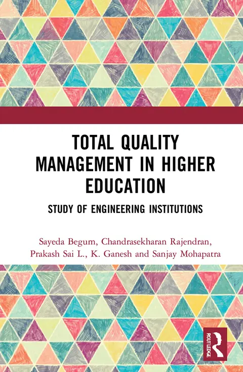 Cover of Total Quality Management in Higher Education