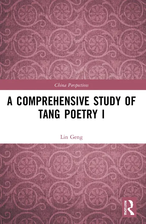Cover of A Comprehensive Study of Tang Poetry