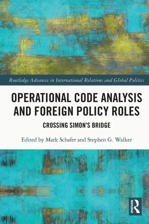 Cover of Operational Code Analysis and Foreign Policy Roles