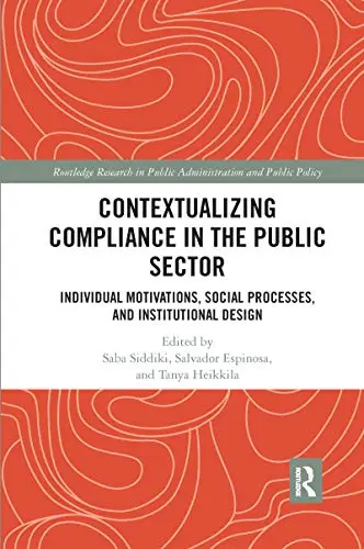 Cover of Contextualizing Compliance in the Public Sector