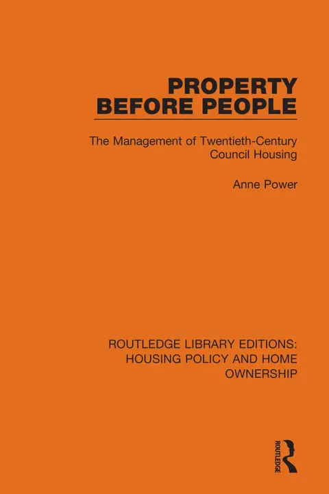 Cover of Property Before People